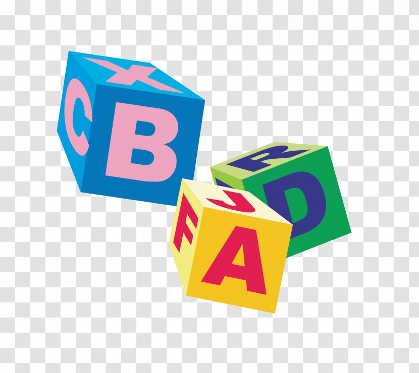 Cube Letter Toy Block - Dessin Animxe9 - Cartoon Alphabet Blocks Vector Material Transparent PNG