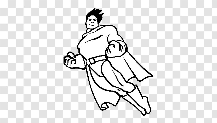Superman Batman Superhero Drawing Image - Frame Transparent PNG