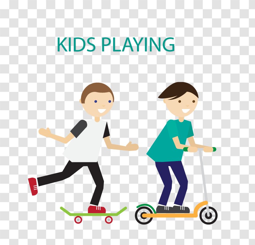 Boy Skateboard Euclidean Vector - Text Transparent PNG