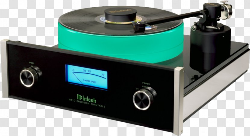 McIntosh Laboratory Audio Phonograph Turntable High Fidelity - Machine - Mcintosh Transparent PNG