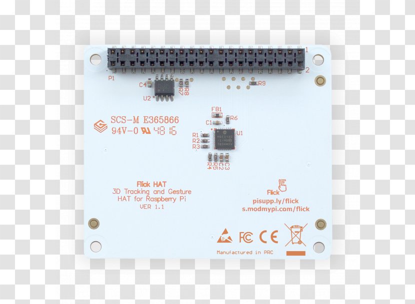 Microcontroller Raspberry Pi Gesture Recognition Electronics - Clothing Accessories - Computer Transparent PNG