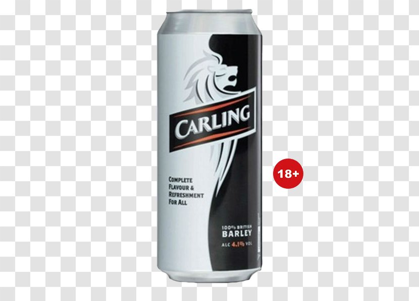 Carling Brewery Lager Ice Beer Molson - Alcohol By Volume - Cans Transparent PNG