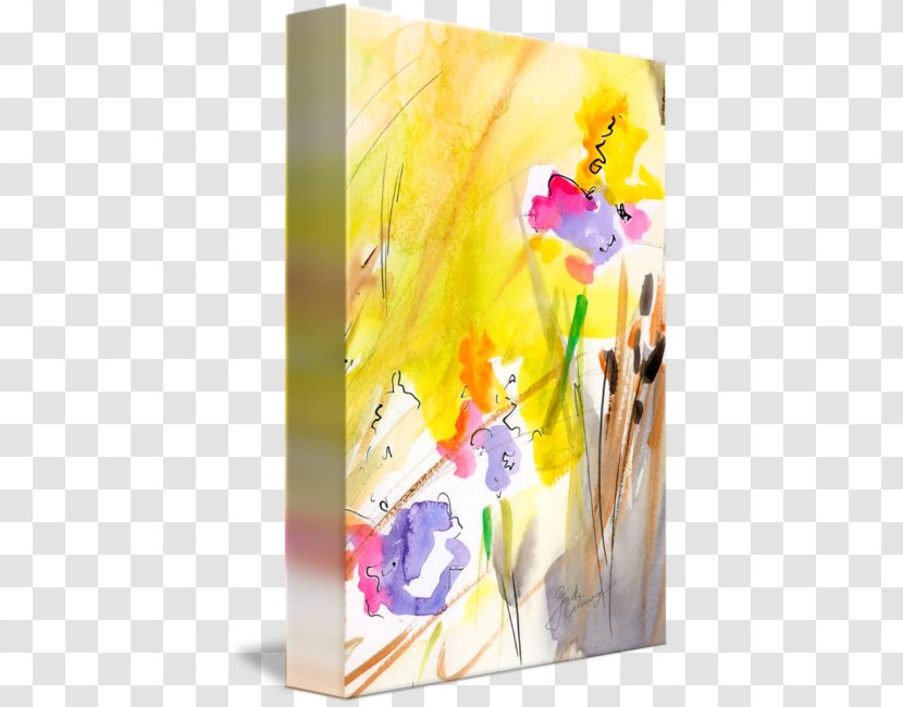 Watercolor Painting Oil Paint Floral Design Art - Flower - Summer Transparent PNG