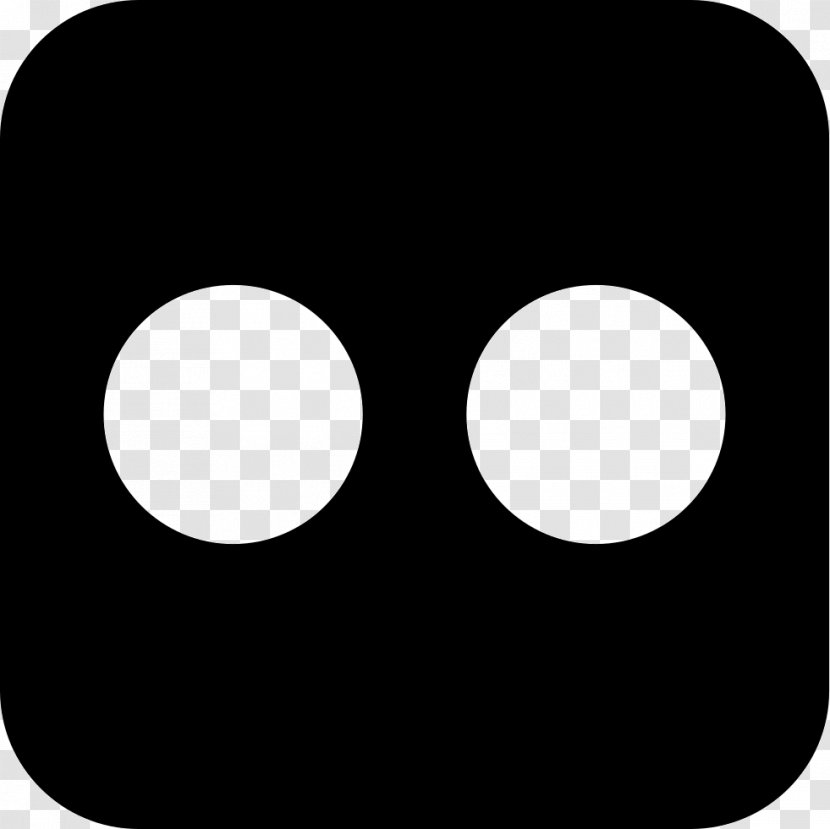 Circle Disk Point Black Square - Symbol - Flicker Transparent PNG
