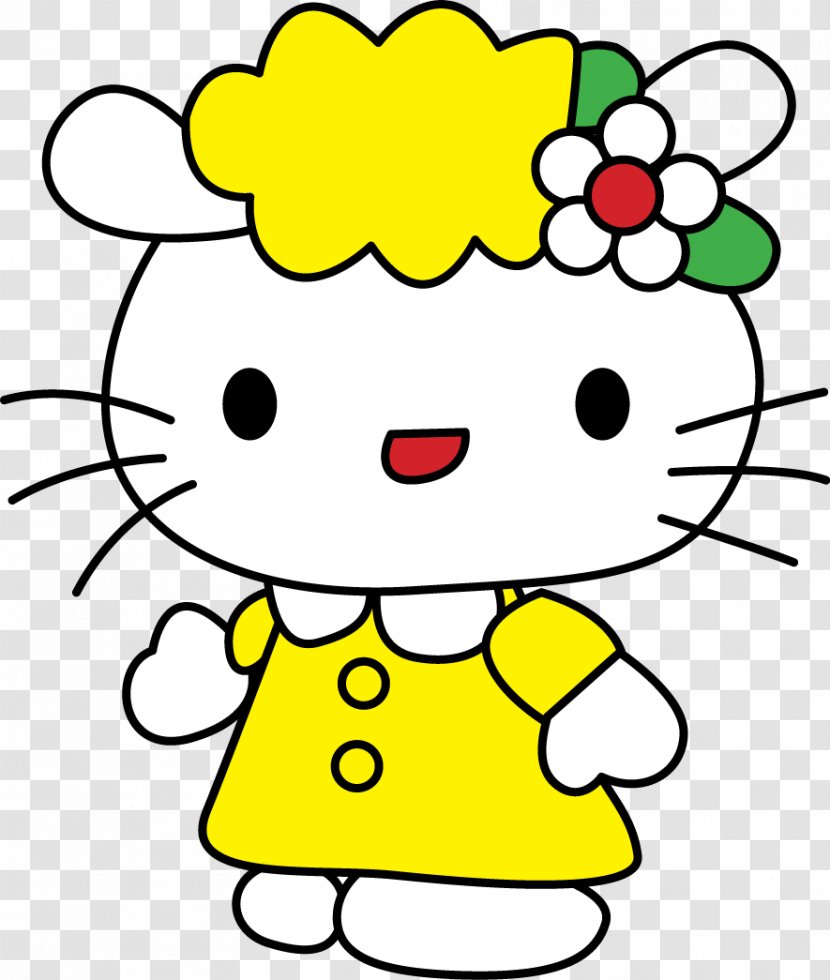 Hello Kitty Online Drawing Cartoon - Happiness Transparent PNG