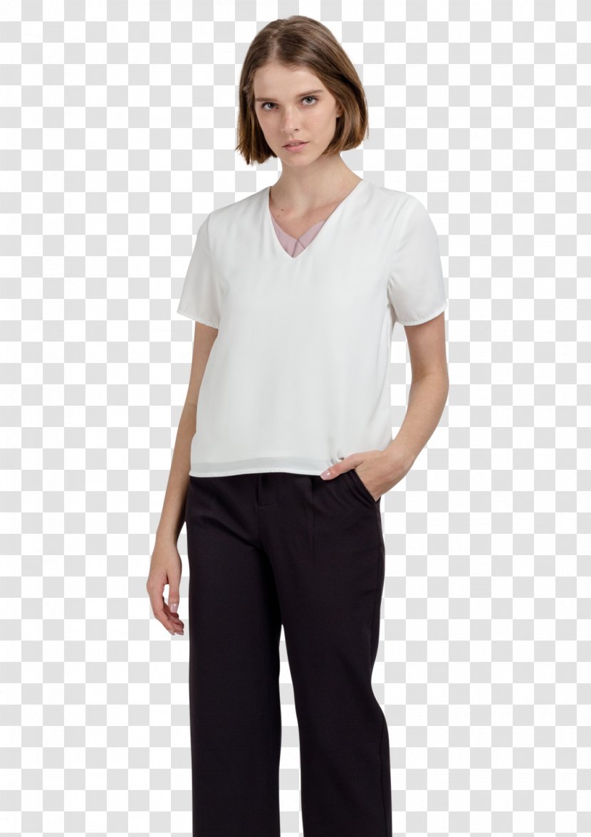 Sleeve T-shirt Waist Blouse Formal Wear - Trunk - Shirt Collar Transparent PNG