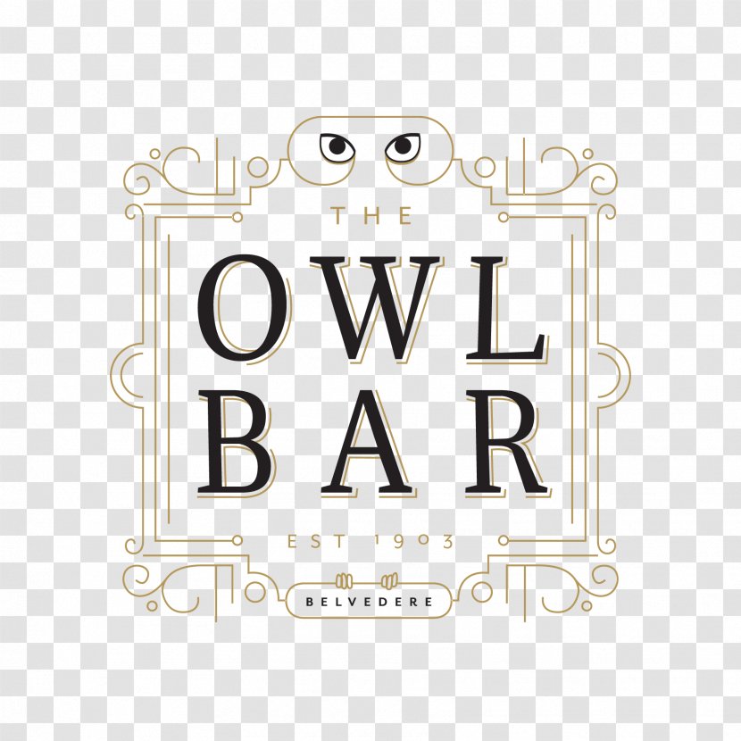 Logo Brand Font Line The Owl Bar - Area Transparent PNG