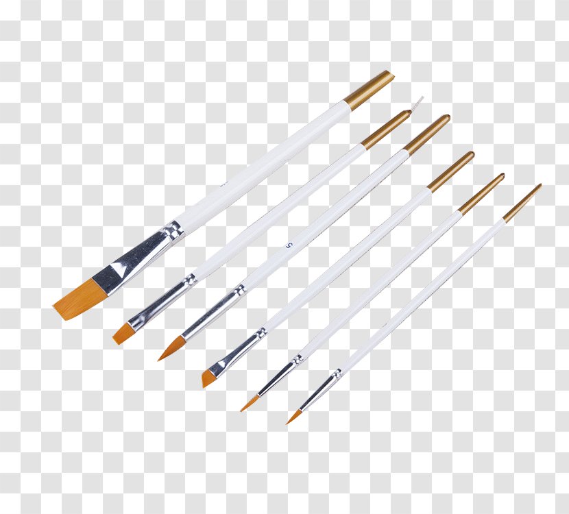 Watercolor Painting Paintbrush Oil Paint - Brush - Set Of Chalk Transparent PNG