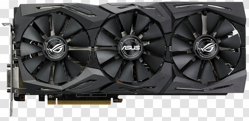 Graphics Cards & Video Adapters AMD Radeon RX 580 Asus STRIX 8GB GDDR5 Card SDRAM Processing Unit - Wheel - A High-end Transparent PNG