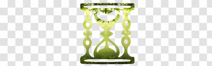 Angle Font - Green - Hourglass Pattern Transparent PNG
