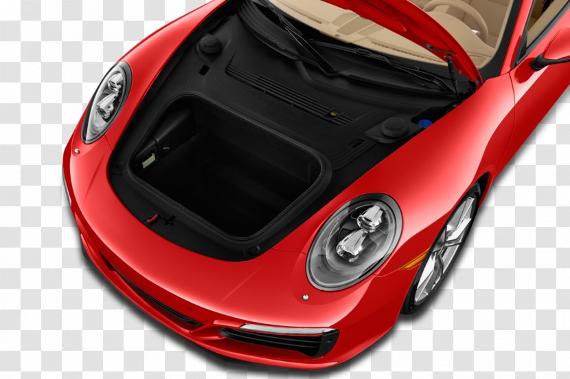 2016 Porsche 911 2017 Carrera 4 Sports Car - Brand - Trunk Transparent PNG