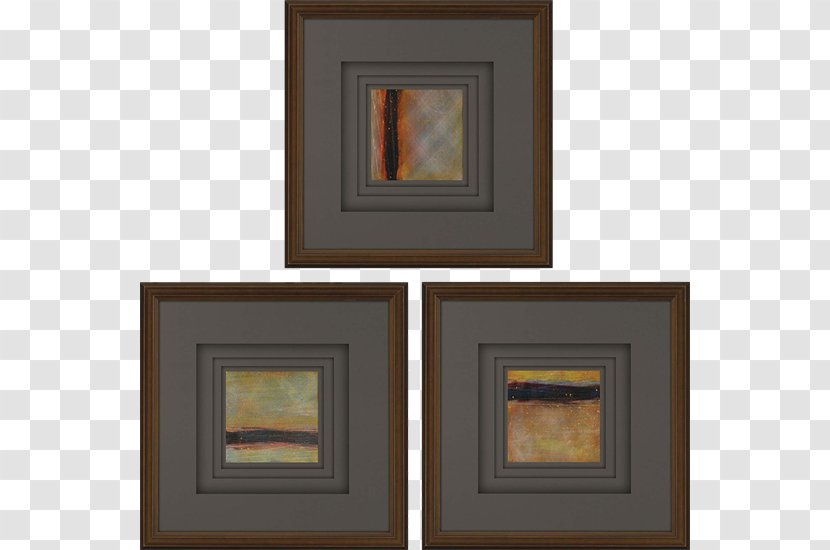 Wood Stain Painting Hearth Picture Frames - Sunset Transparent PNG