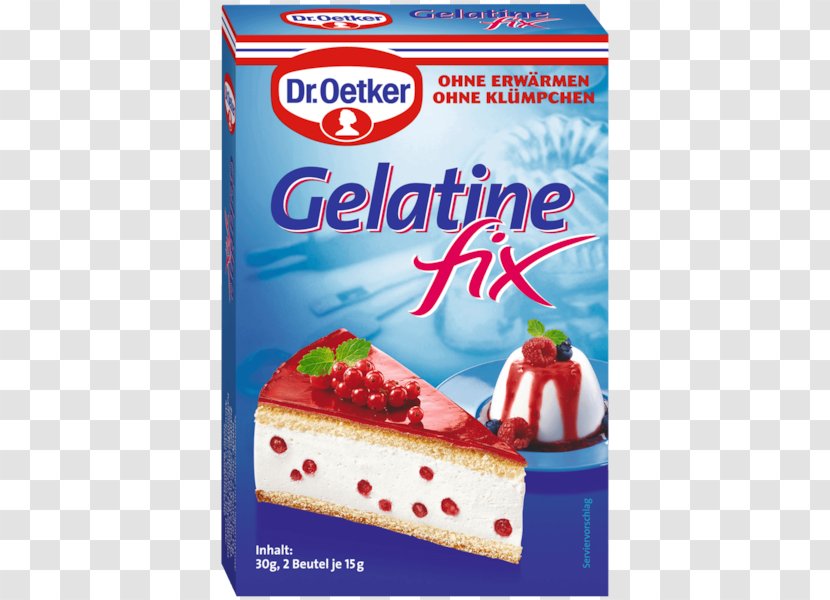 Gelatin Dessert Frosting & Icing Pudding Baking Powder - Dr Oetker - Cake Transparent PNG