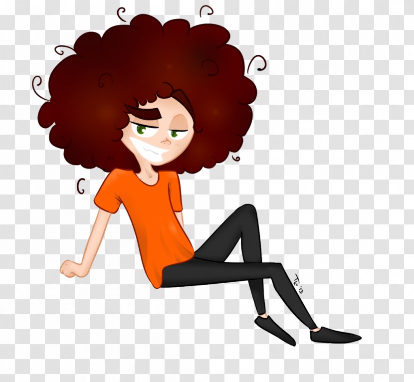 Cartoon Afro Drawing Male Kyle Broflovski - Flower Transparent PNG