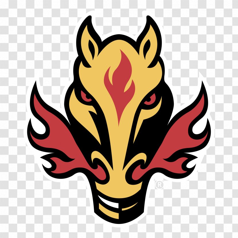 Calgary Flames National Hockey League Stanley Cup Playoffs Atlanta Logo - Ice - Fire Drill Transparent PNG