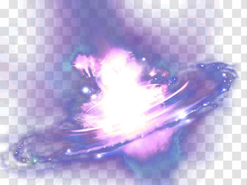 Supernova Star Wallpaper - Purple - Decorative Planet Transparent PNG