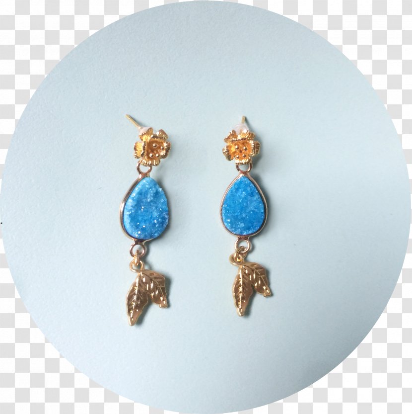 Earring Turquoise Brinco Gota Turquesa Body Jewellery Transparent PNG