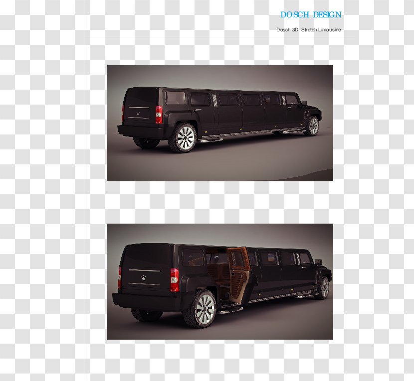 Limousine Car Hummer Van Grille - Transport Transparent PNG