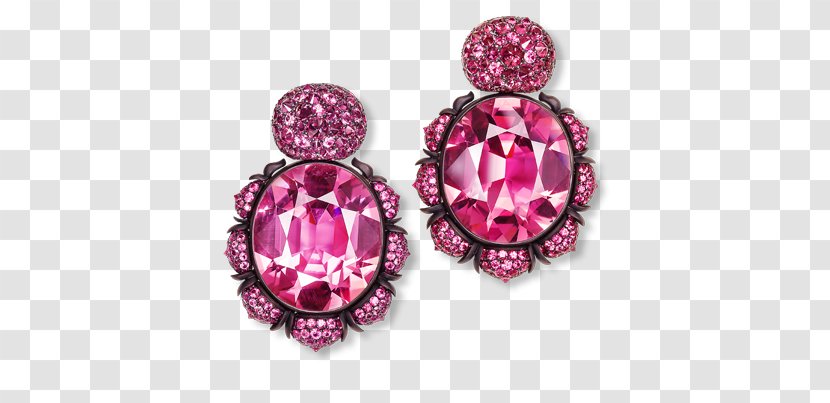 Ruby Earring Chanel Jewellery Jewelry Design Transparent PNG