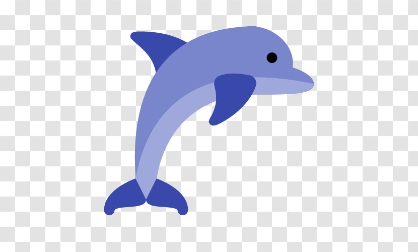 Common Bottlenose Dolphin Short-beaked Tucuxi English Learning For Kids Icon - Blue Transparent PNG