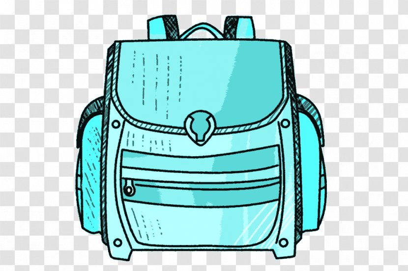Handbag Satchel Ransel Randoseru - Electric Blue - Bag Transparent PNG