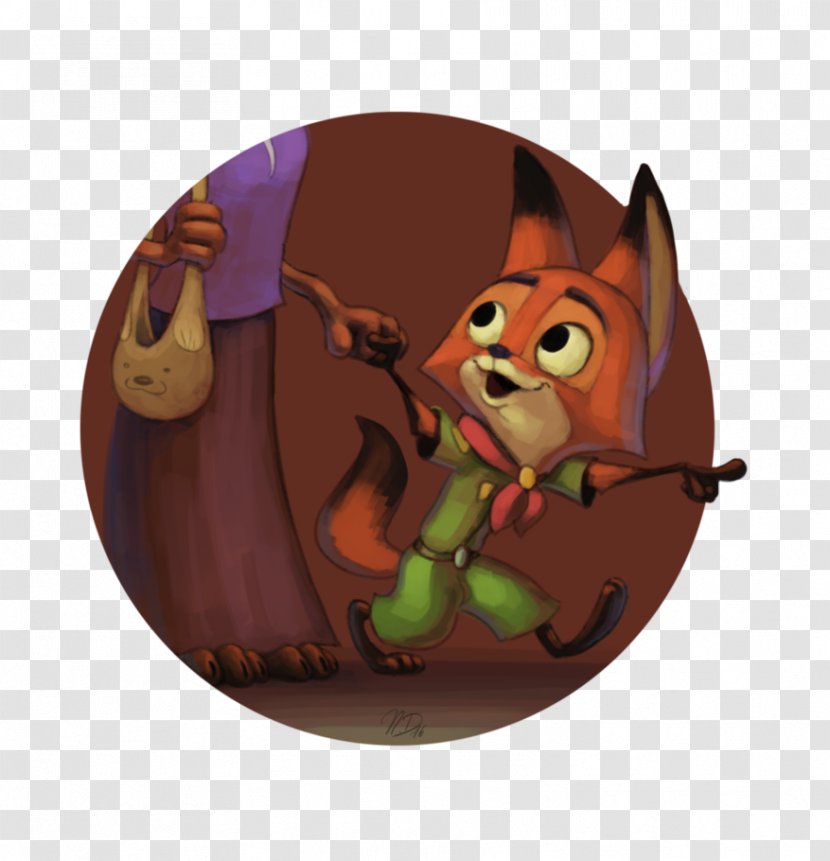 Nick Wilde Gideon Grey Child YouTube Fan Art - Mammal - Gabriella Transparent PNG