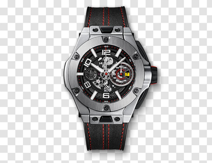 Hublot Big Bang Ferrari Unico Automatic Watch - Strap - Simona Halep Transparent PNG