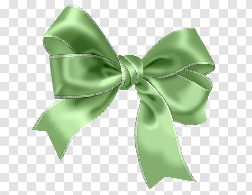 Ribbon Scrap Clip Art - Green Transparent PNG