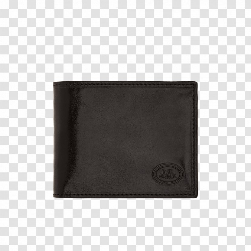 Wallet Leather Black M - Man And Child Transparent PNG