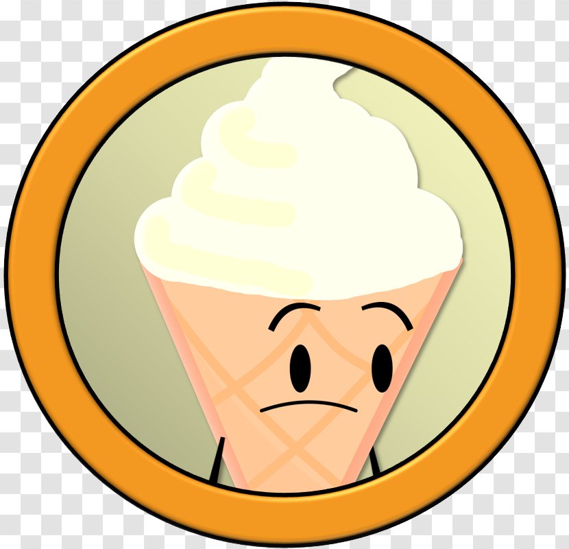 Ice Cream Food Face Transparent PNG