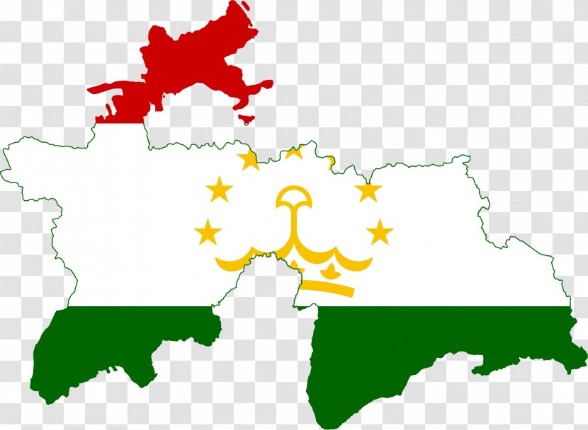 Flag Of Tajikistan Tajik Soviet Socialist Republic - Area Transparent PNG