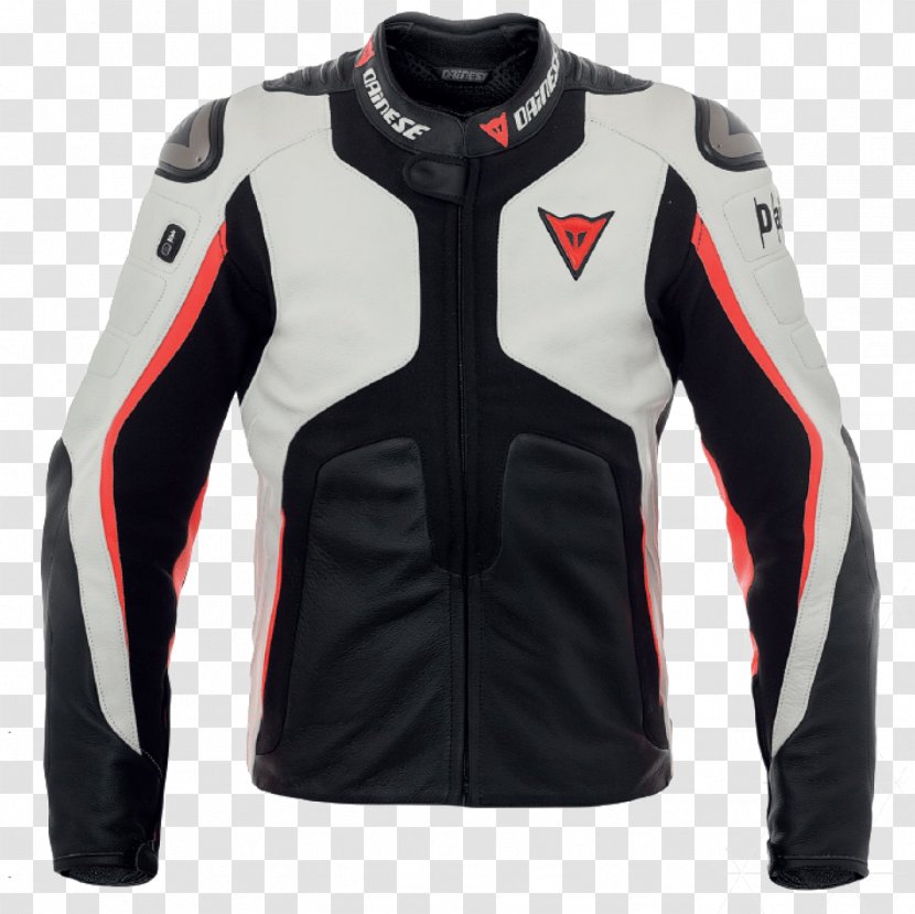 Dainese Leather Jacket Motorcycle Clothing Tracksuit - Suit Transparent PNG