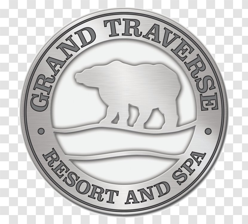 Silver Logo Font Coin Brand - Emblem Transparent PNG