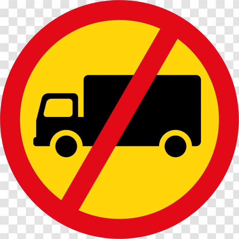 Prohibitory Traffic Sign Truck Road - Signage - Signal Transparent PNG