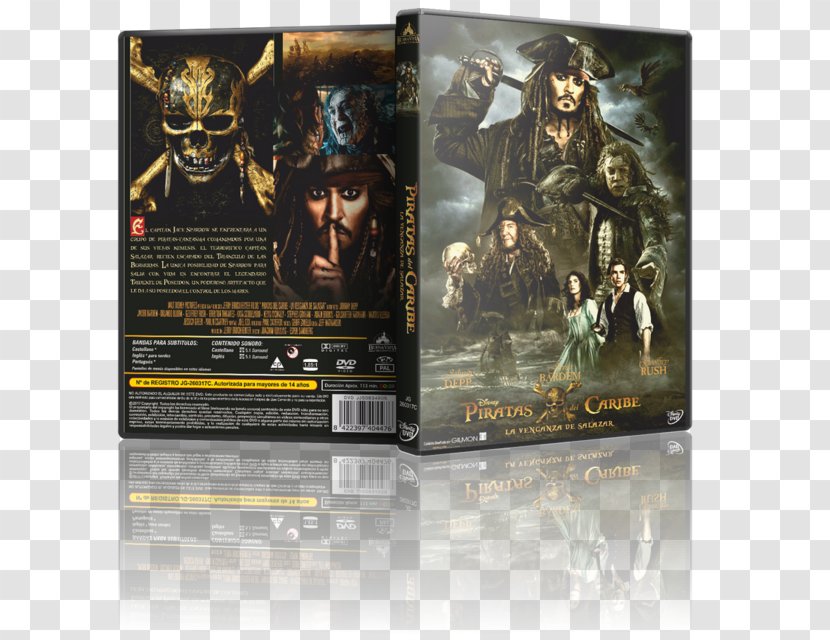 Pirates Of The Caribbean: Jack Sparrow Film Piracy - Caribbean Dead Men Tell No Tales - Piratas Del Caribe Transparent PNG
