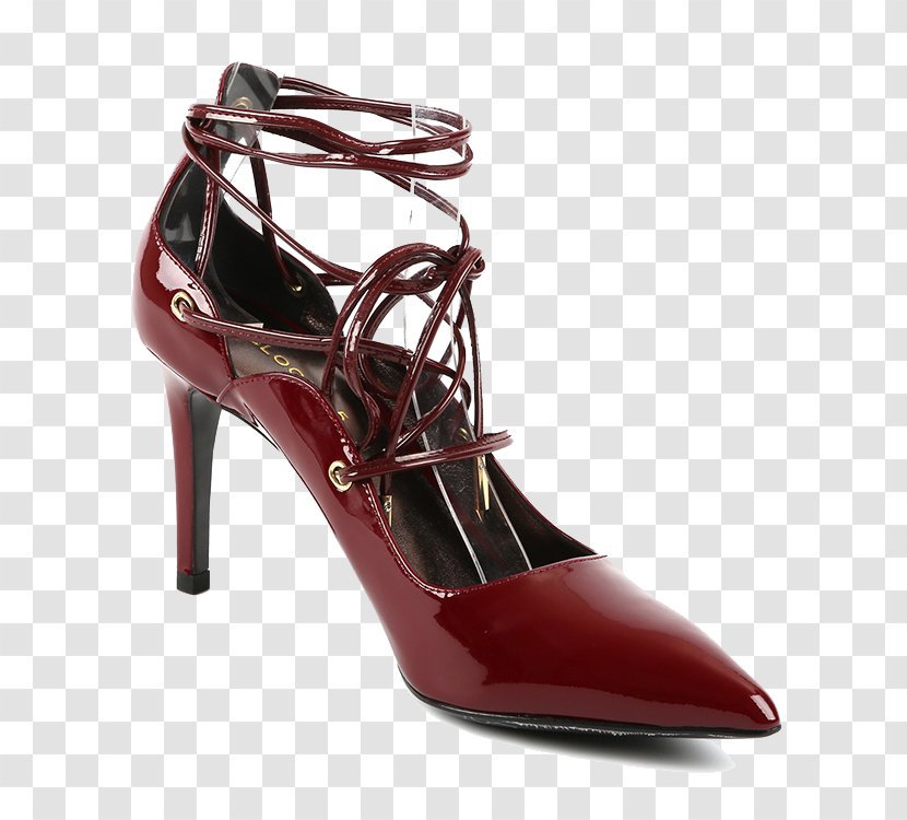 High-heeled Footwear Shoe Designer - Red - B5,BY,BLOCCO5 Heels Transparent PNG