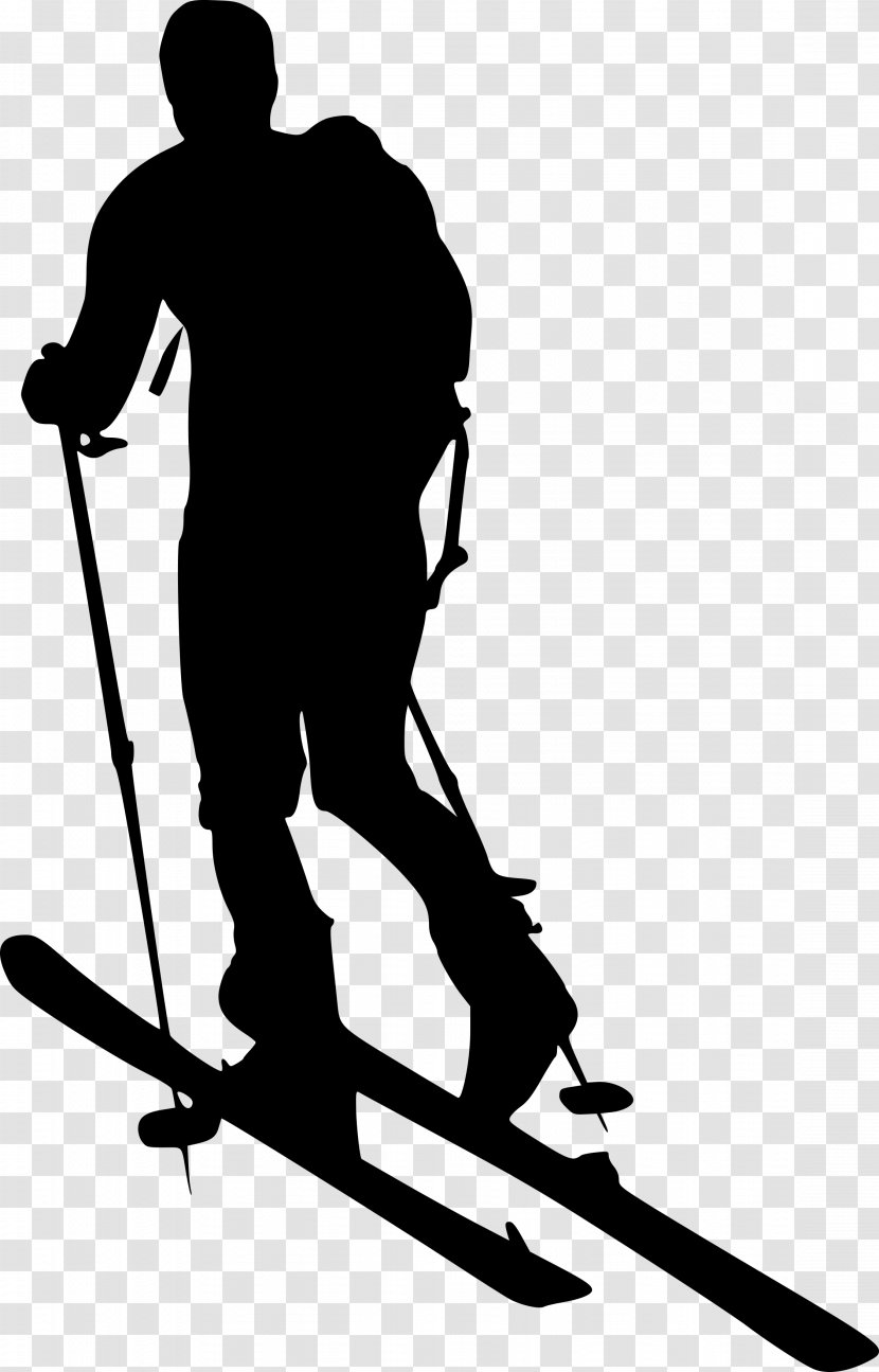 Skiing Ski Poles Bindings - Shoe - Norway Silhouette Icon Transparent PNG