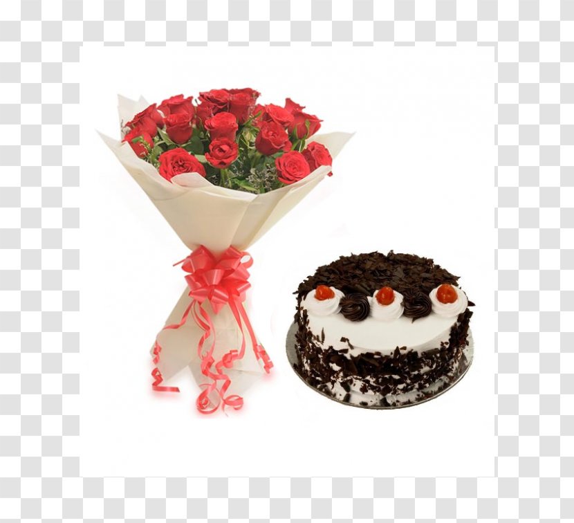 Flower Bouquet Valentine's Day Gift Cut Flowers - Food - Rakhi India Transparent PNG