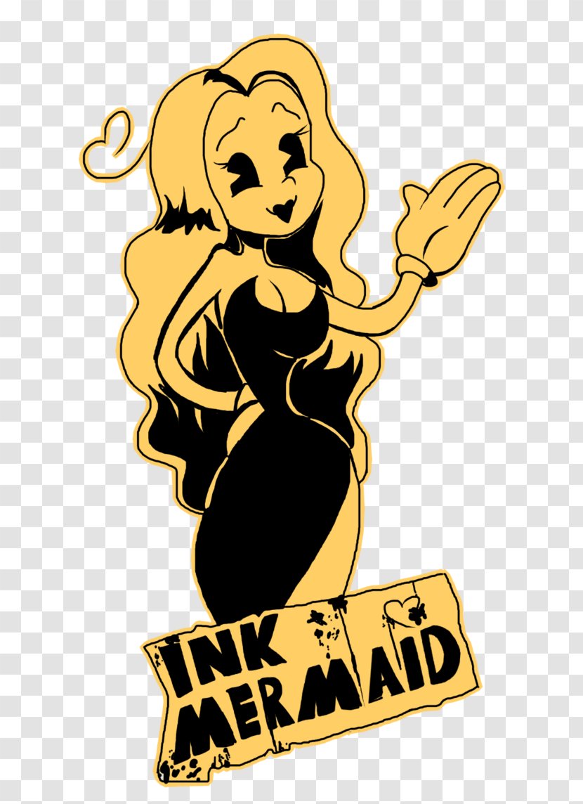 Bendy And The Ink Machine Drawing DeviantArt Game Fan Art - Mammal - Face Transparent PNG
