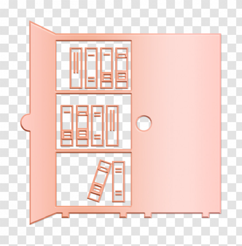 School Class Library With Books Icon Book Icon Education Icon Transparent PNG