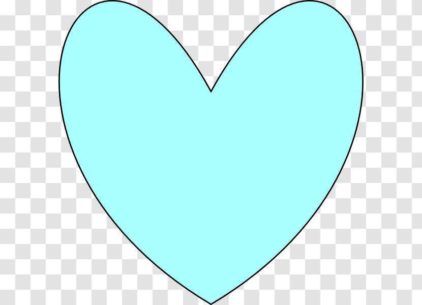 Light Blue Heart Clip Art - Tree - Cliparts Transparent PNG