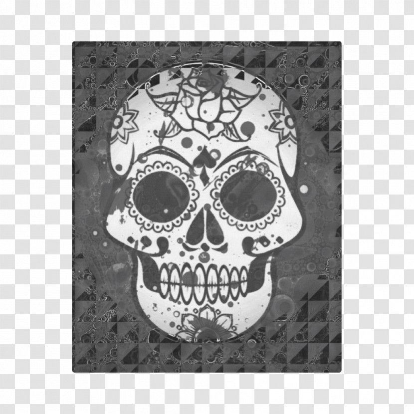 Bathroom Carpet Skull Mat Soap Dispenser - Print Transparent PNG