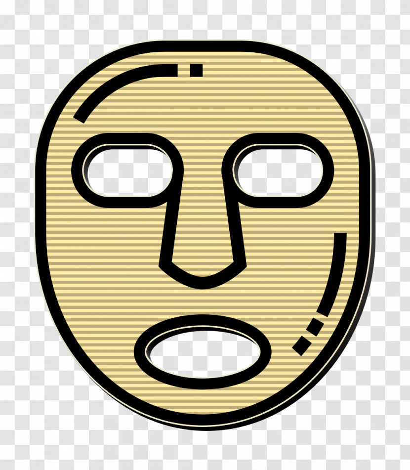 Spa Element Icon Facial Mask Icon Face Icon Transparent PNG