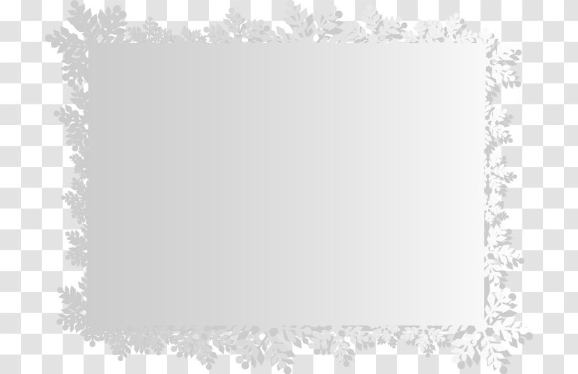 Snowflake Euclidean Vector - Border - Beautiful Transparent PNG