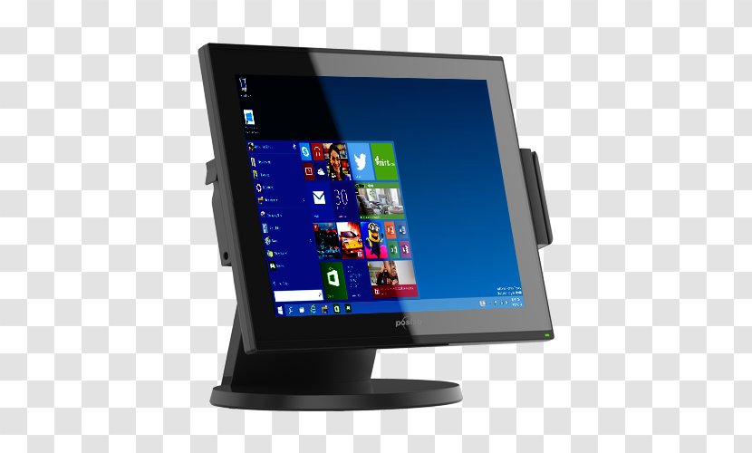 Point Of Sale Touchscreen Intel Computer Blagajna - Solidstate Drive Transparent PNG