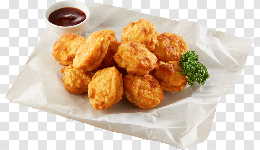 Chicken Nugget Domino's Pizza Barbecue Sauce Cooking - Dominos - Transparent Png Tater Tots Transparent PNG