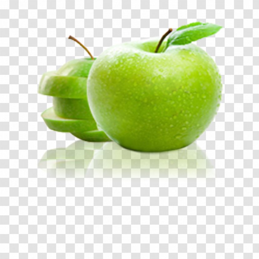Granny Smith Manzana Verde Apple Fruit - Green Transparent PNG