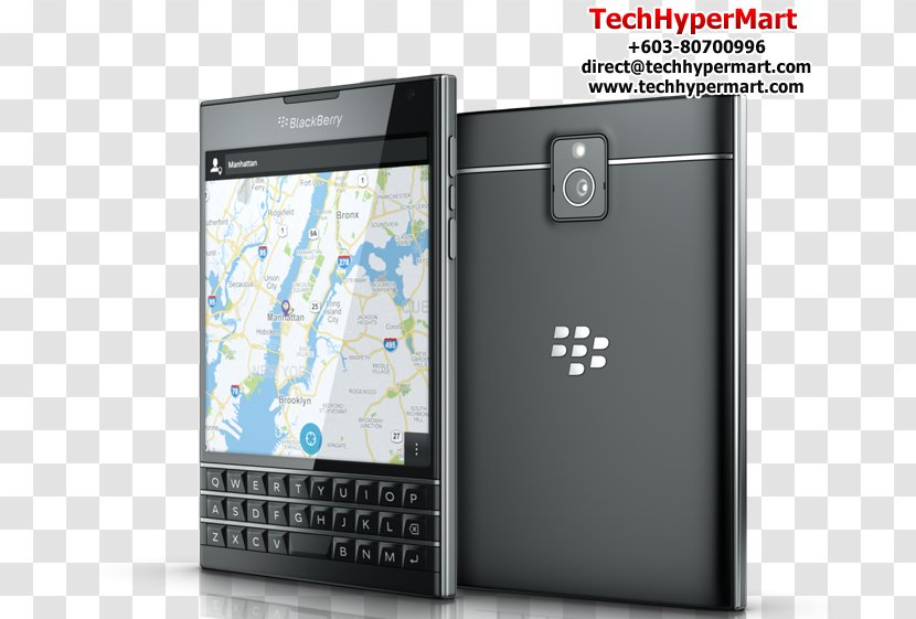 Feature Phone Smartphone BlackBerry Passport Q10 - Att - Make Call Transparent PNG
