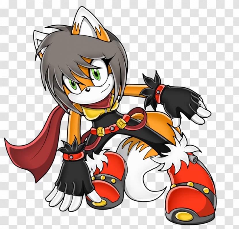 Ariciul Sonic Character Tails Drawing Fan Art - Cartoon - Fox Transparent PNG