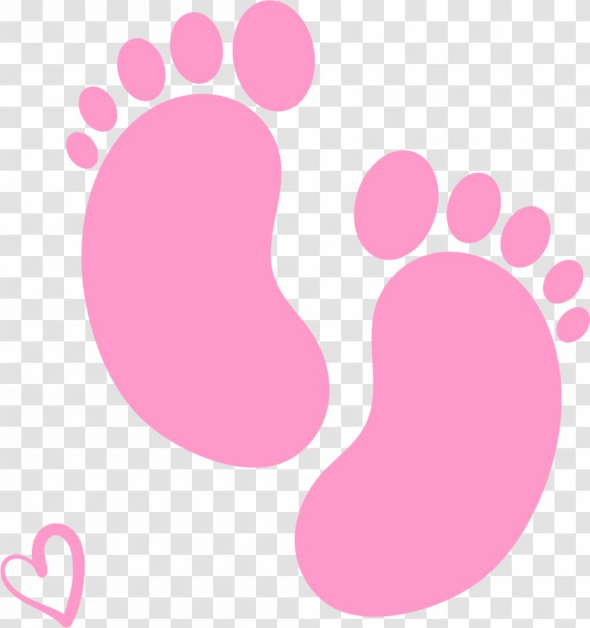 Infant Child Clip Art - Text - Footprints Of The Newborn Transparent PNG